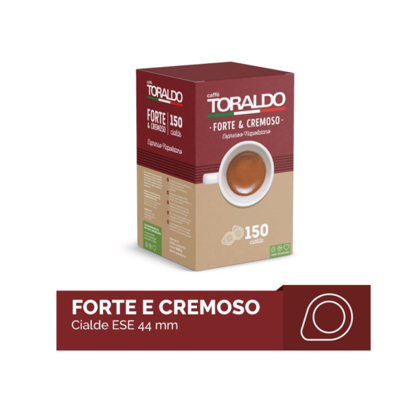 150 Cialde Miscela Forte e Cremoso Toraldo
