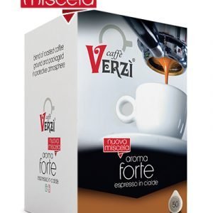 50 pz Caffè Verzì in cialda Forte