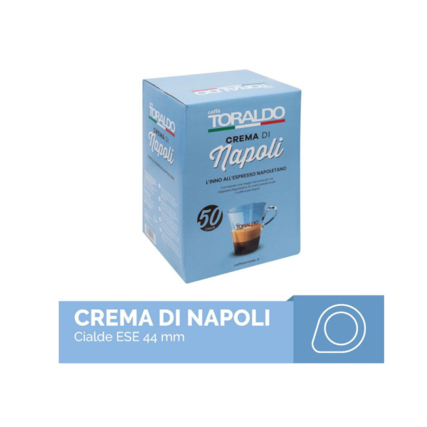 50 Cialde Miscela Crema Di Napoli Toraldo